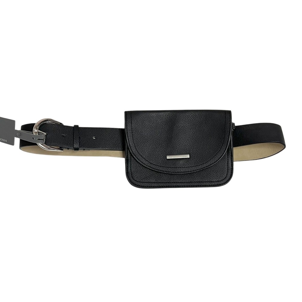 Vince Camuto‎ Belt Bag Womens XL Black Waist Fanny Pack Removable Pouch NWT